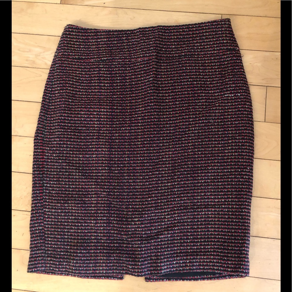 Wool Pencil Skirt